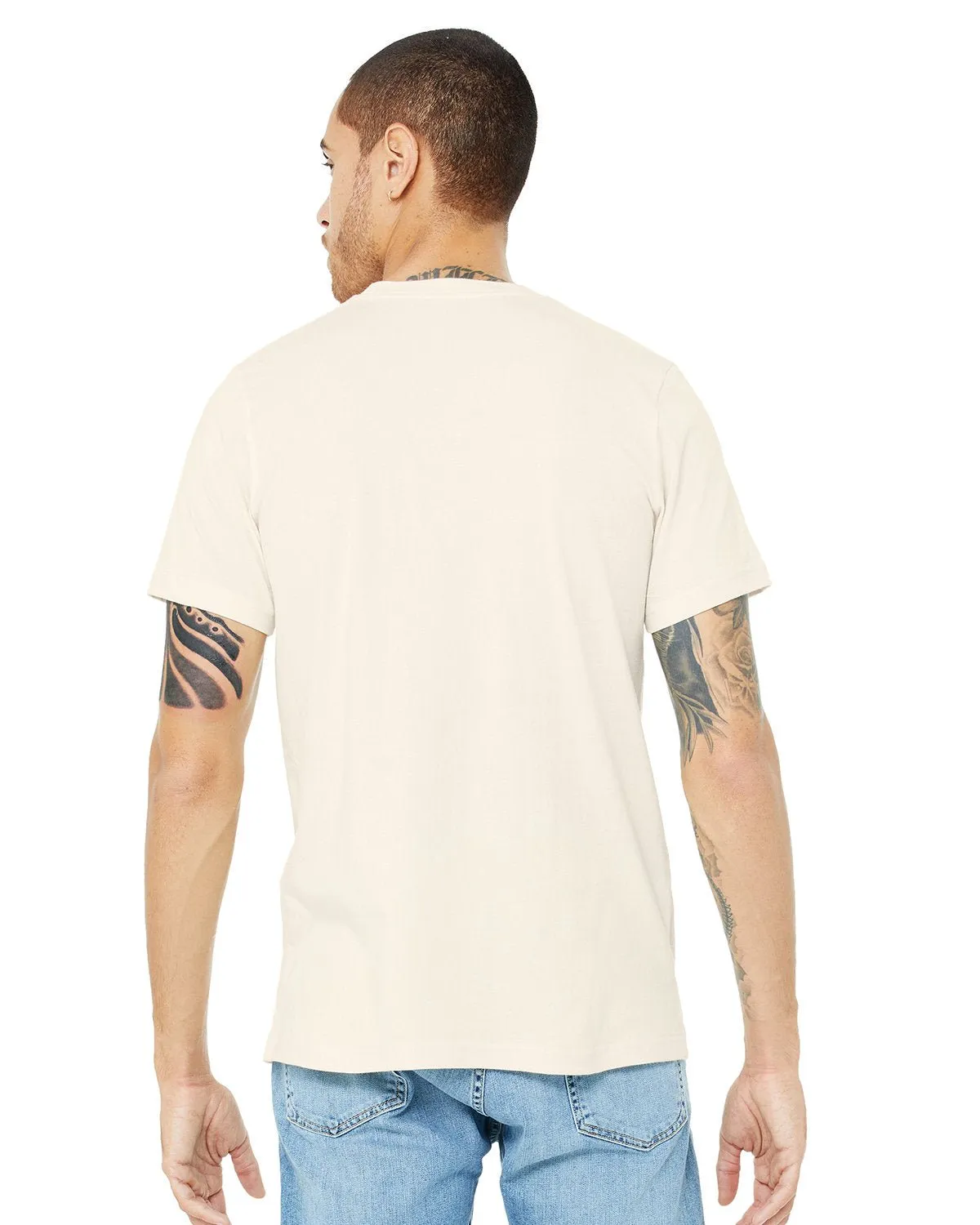 3001CVC-Bella   Canvas-HEATHER NATURAL