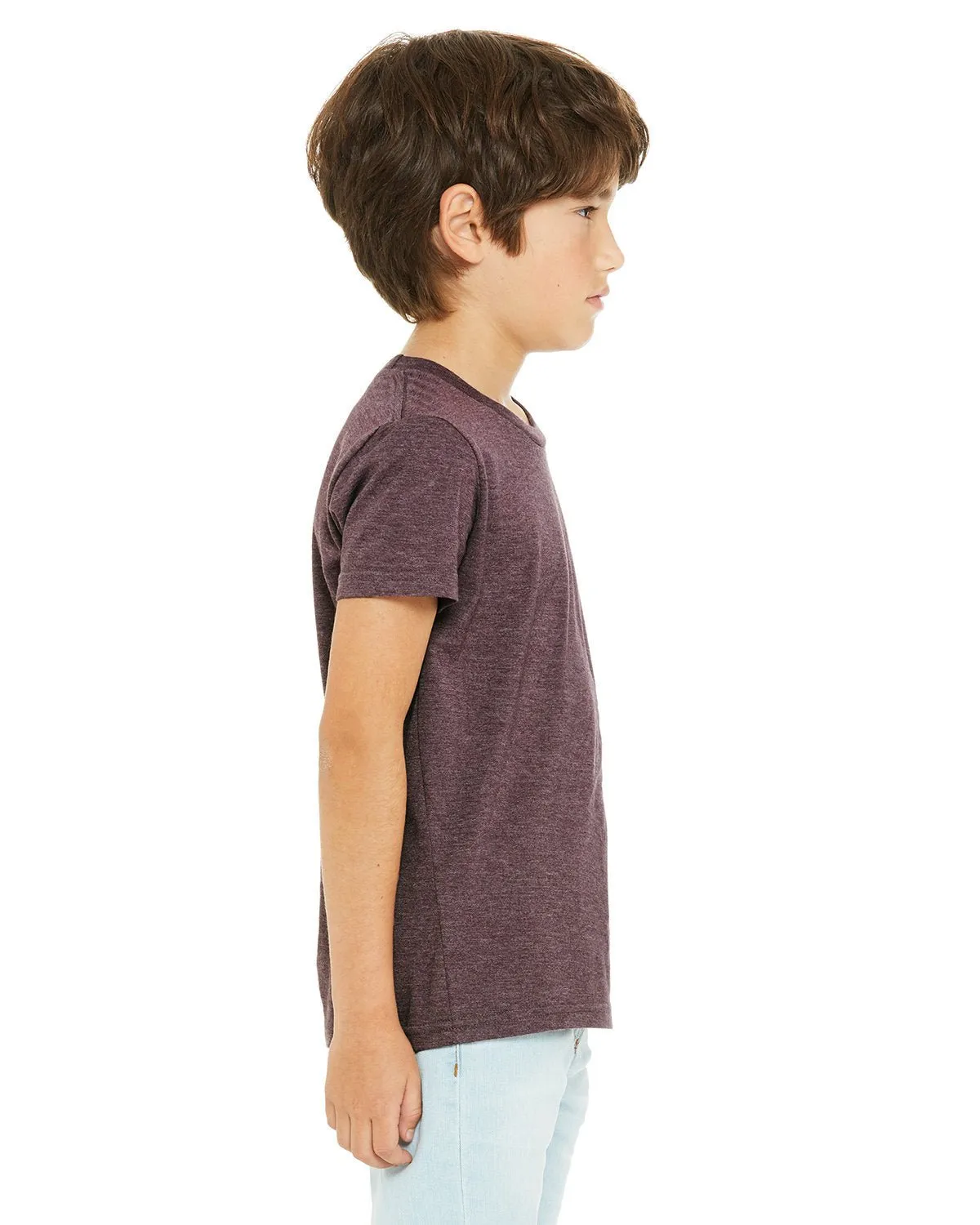 3001YCV-Bella   Canvas-HEATHER MAROON