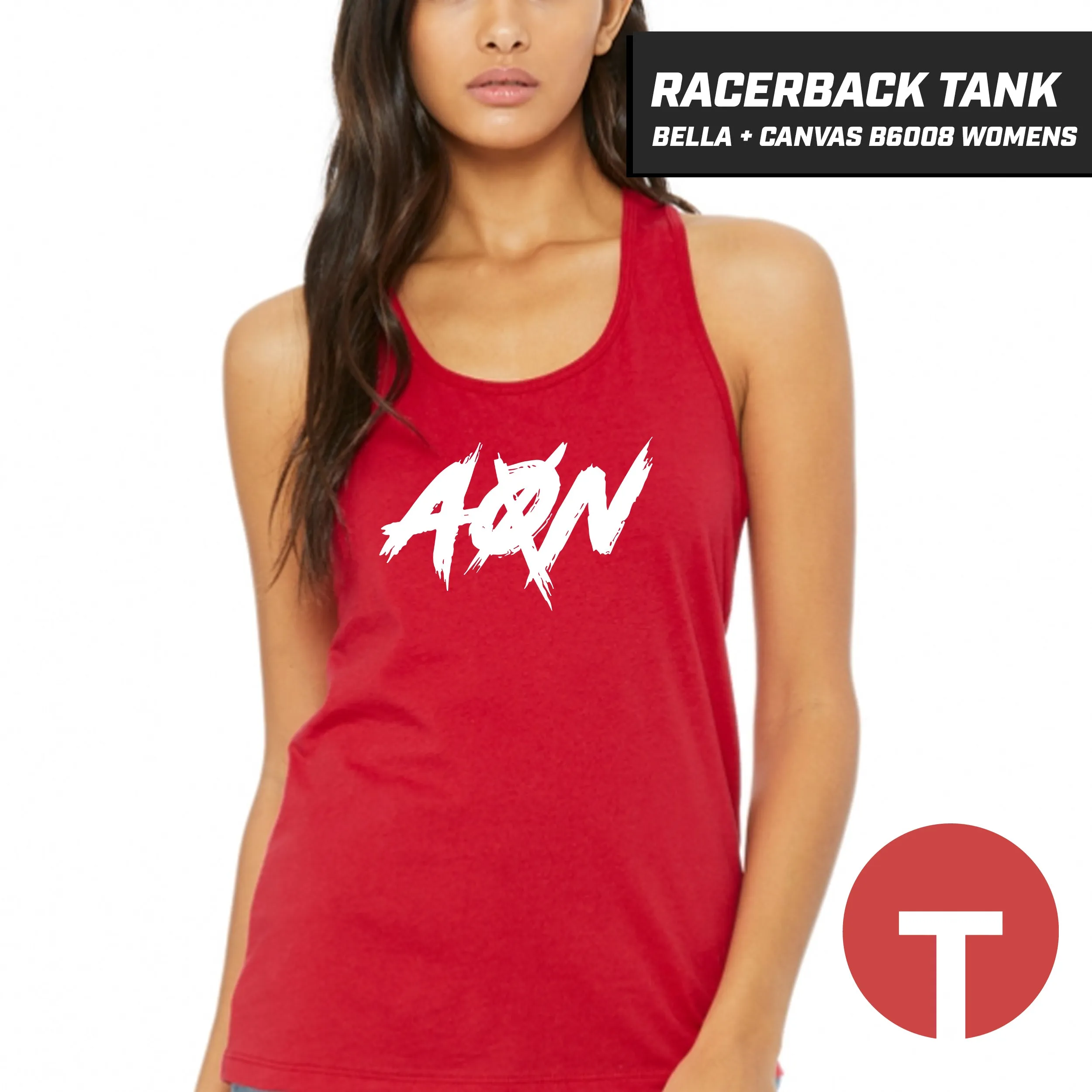 All Or Nothing - Bella   Canvas B6008 Women's Jersey Racerback Tank