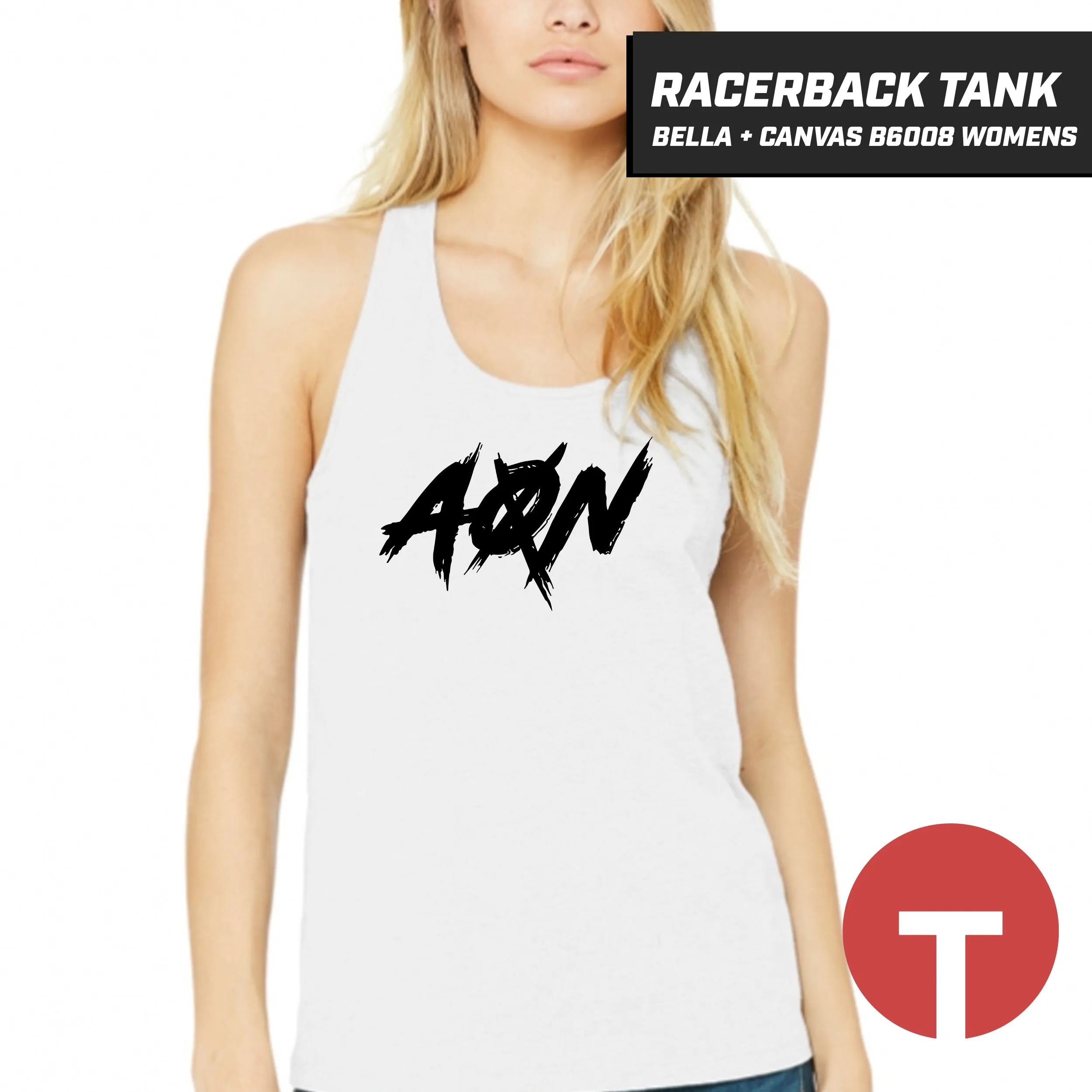 All Or Nothing - Bella   Canvas B6008 Women's Jersey Racerback Tank