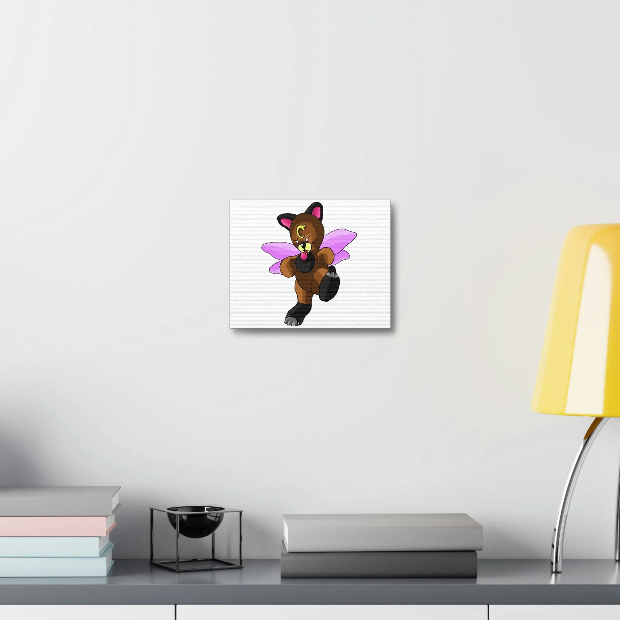 Angebear Stretched Canvas