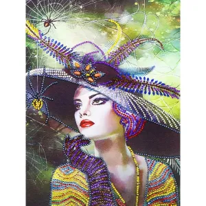 Beauty 5D DIY Special Shaped Diamond Painting