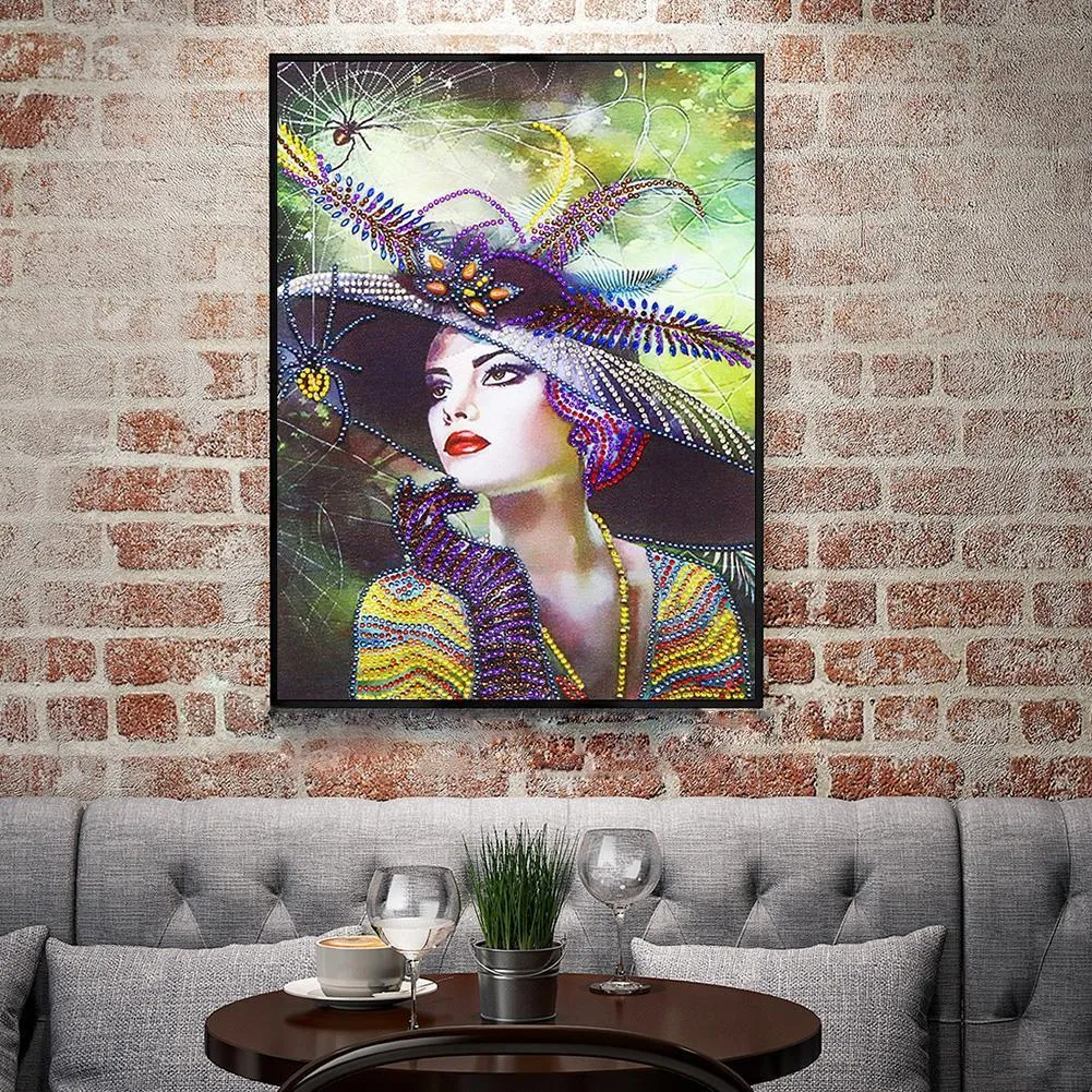 Beauty 5D DIY Special Shaped Diamond Painting