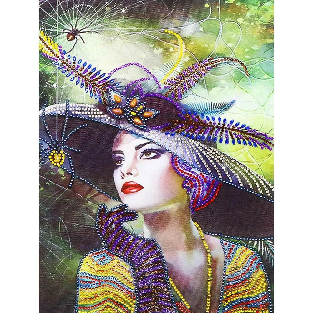 Beauty 5D DIY Special Shaped Diamond Painting