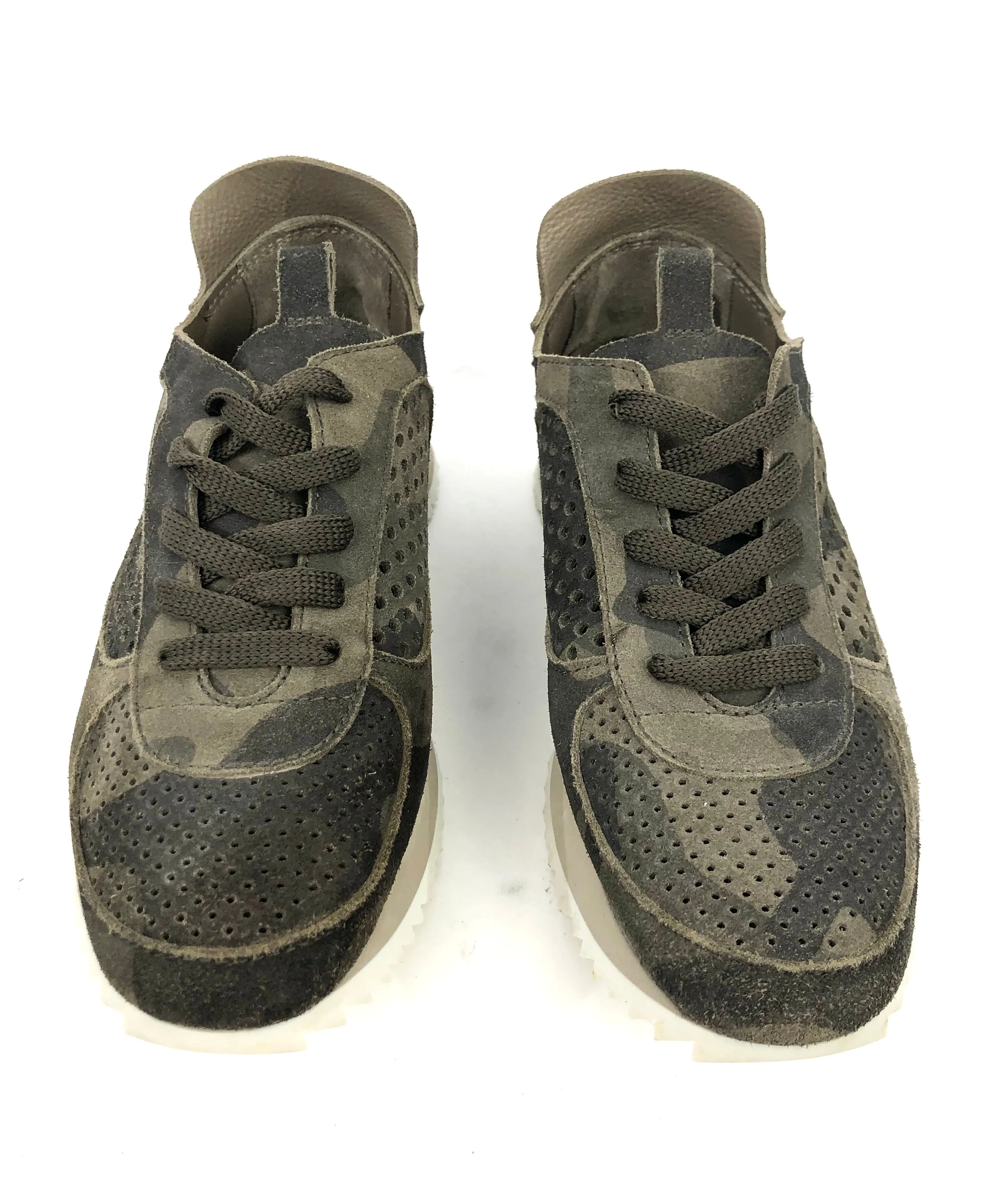 Camo Suede Sneakers | Size 8.5