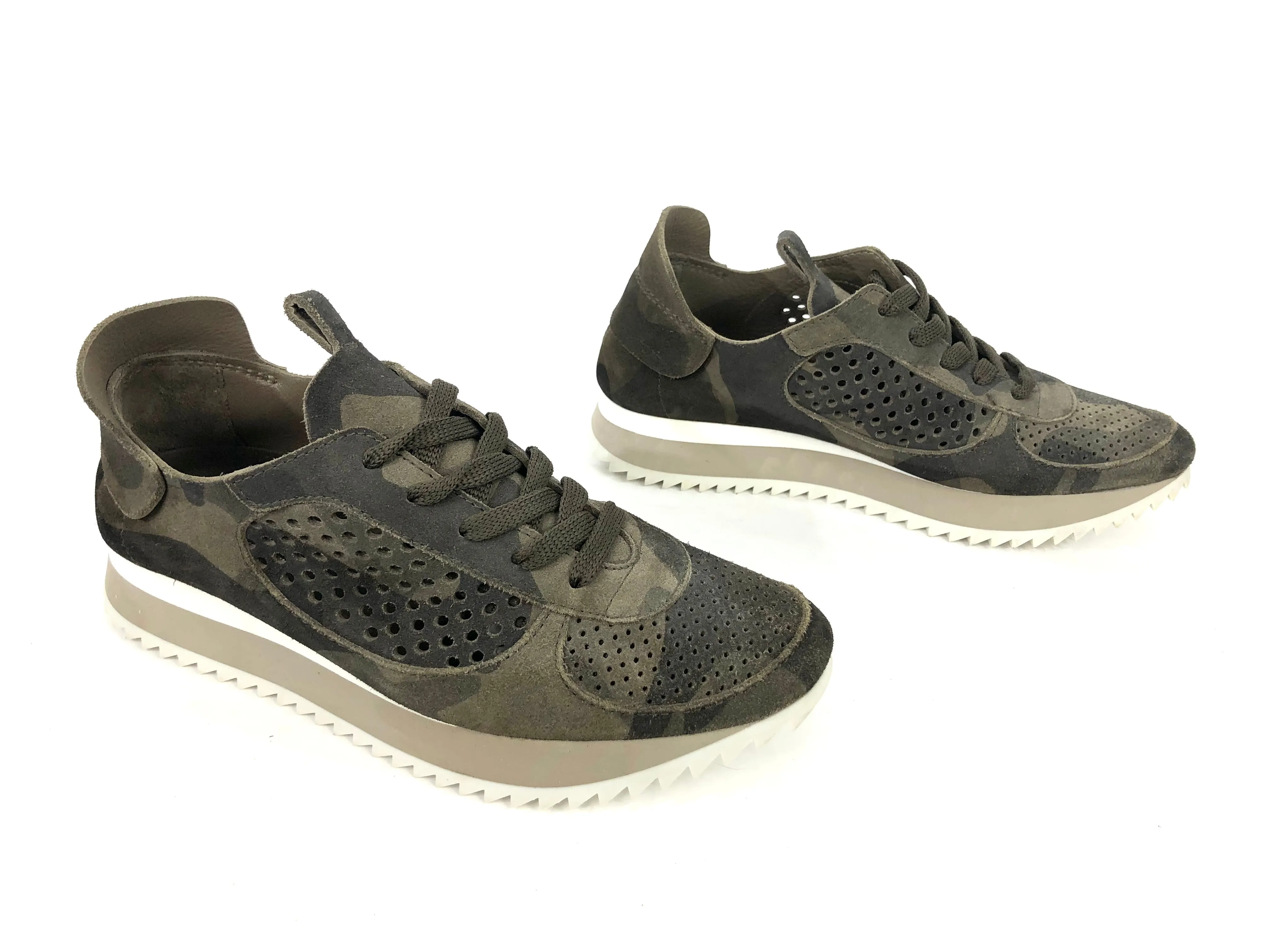 Camo Suede Sneakers | Size 8.5
