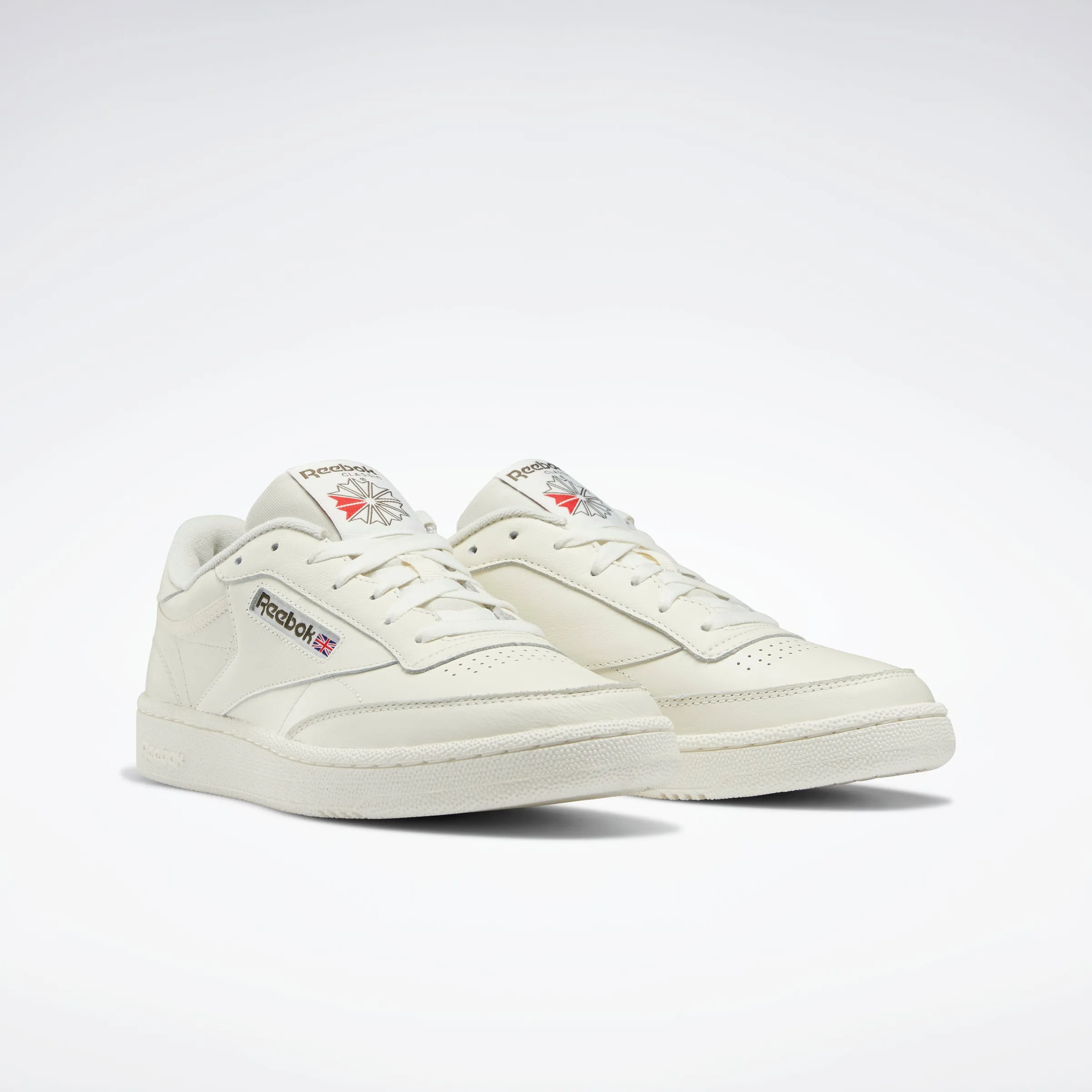 Club C 85 Shoes Chalk/Chalk/Army Green
