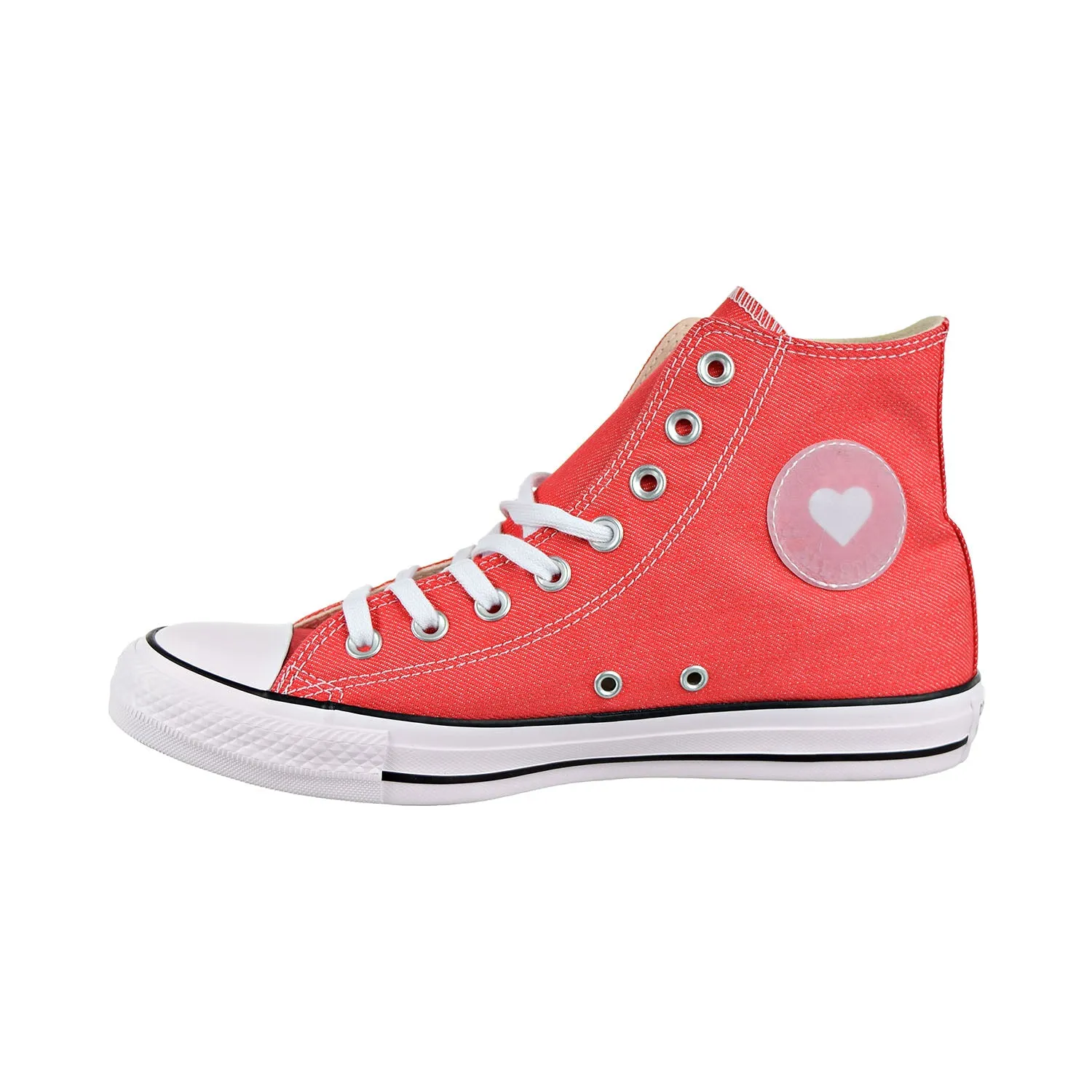 Converse Chuck Taylor All Star Ox Denim Love Unisex Shoes Indigo/Enamel Red