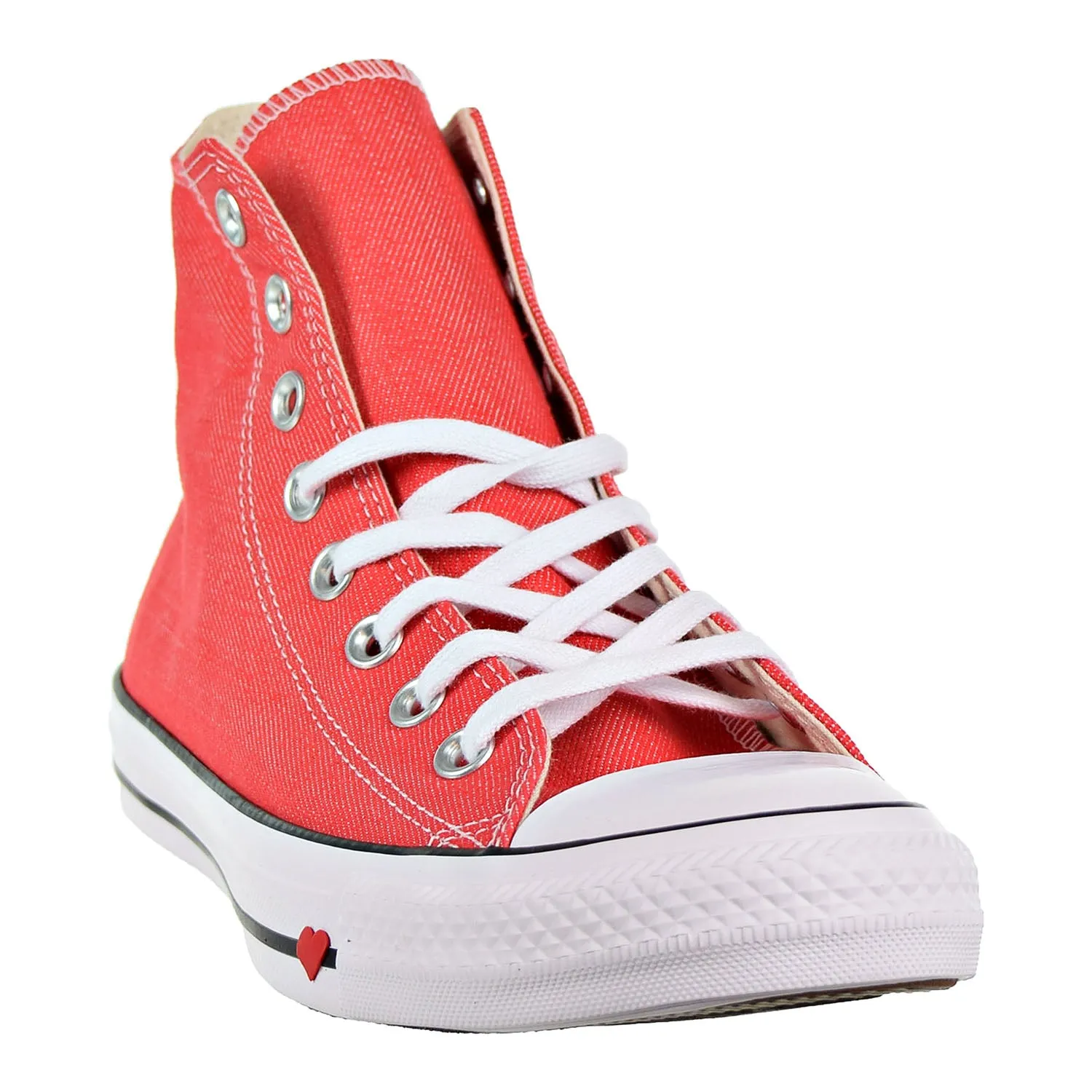 Converse Chuck Taylor All Star Ox Denim Love Unisex Shoes Indigo/Enamel Red