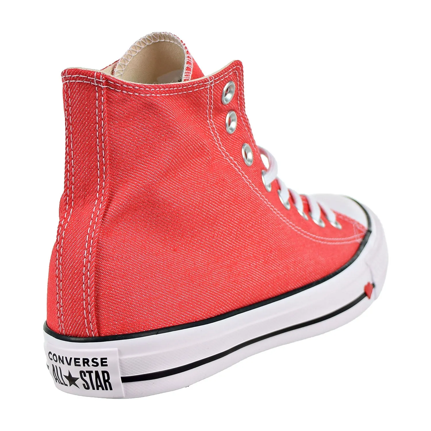 Converse Chuck Taylor All Star Ox Denim Love Unisex Shoes Indigo/Enamel Red