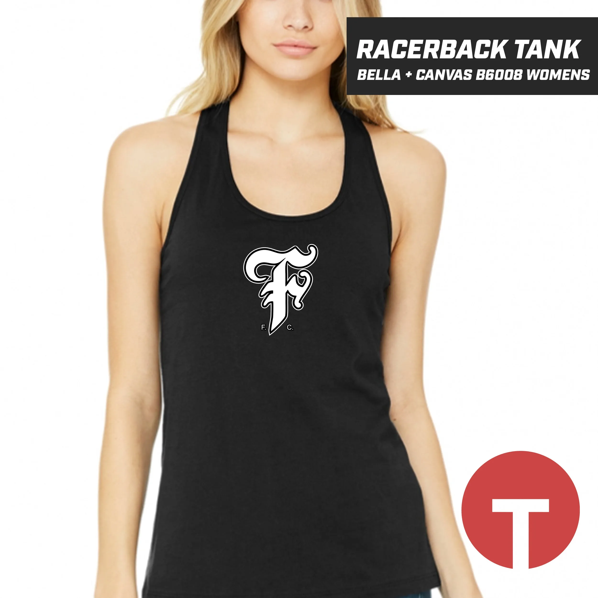 Forney FC - Bella   Canvas B6008 Women's Jersey Racerback Tank