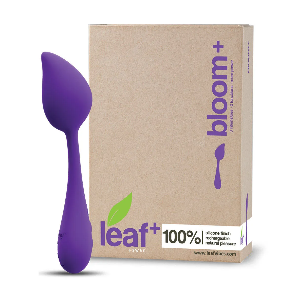 Leaf Bloom  Vibrator Purple