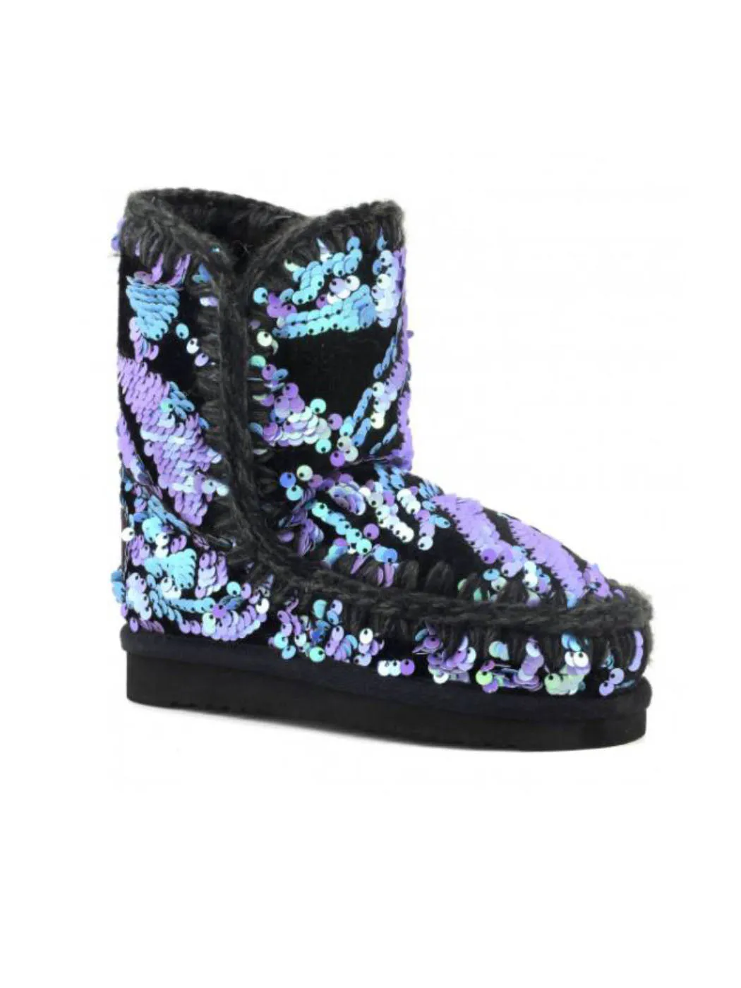 MOU-ESKIMO Kid's Boot-Glamour Sequins FK101031K