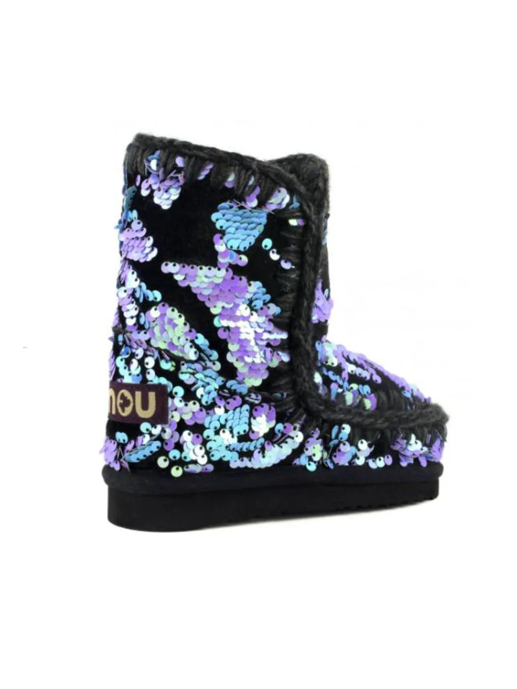 MOU-ESKIMO Kid's Boot-Glamour Sequins FK101031K