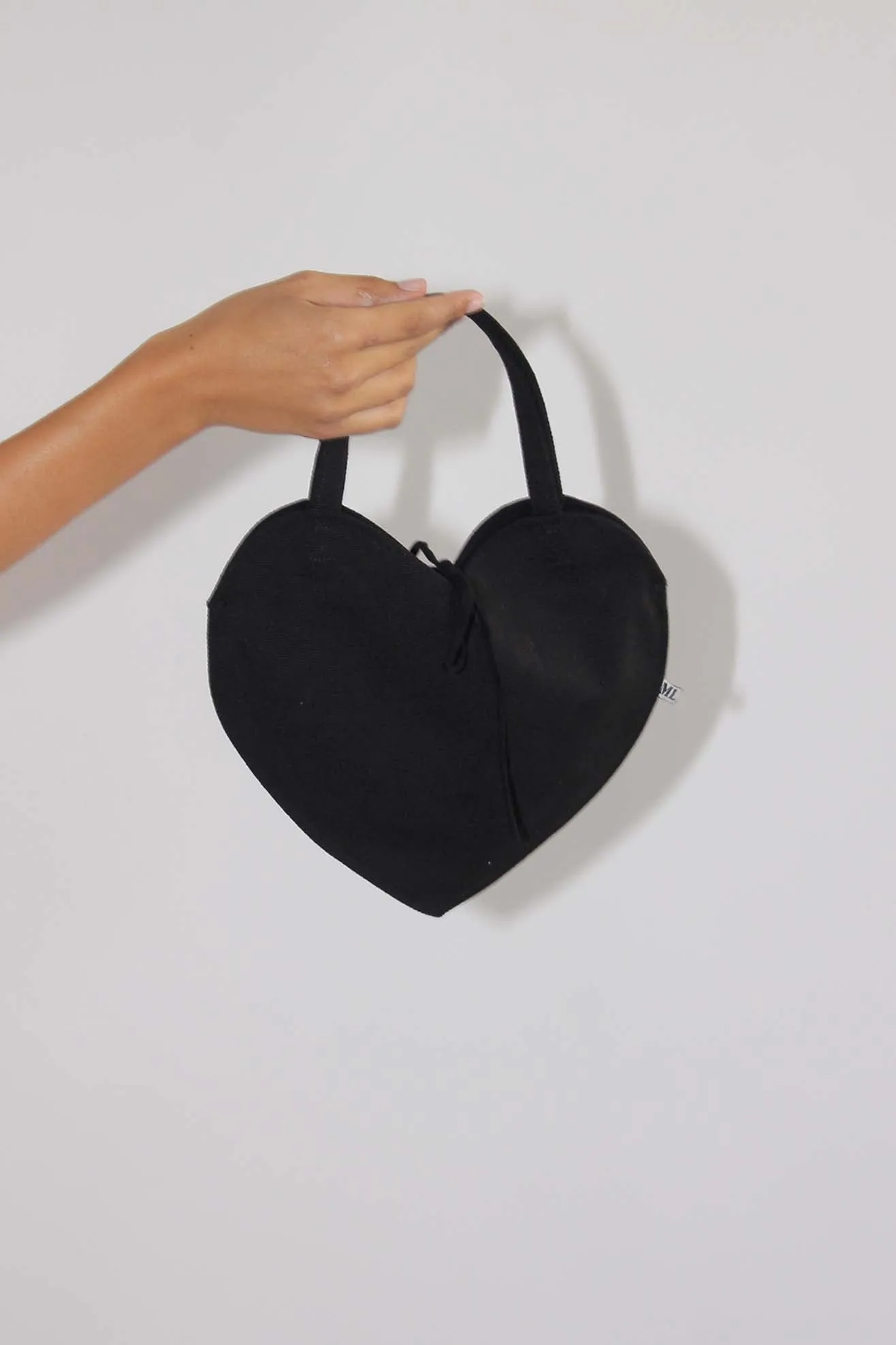MR. LARKIN, Heart Bag, Black