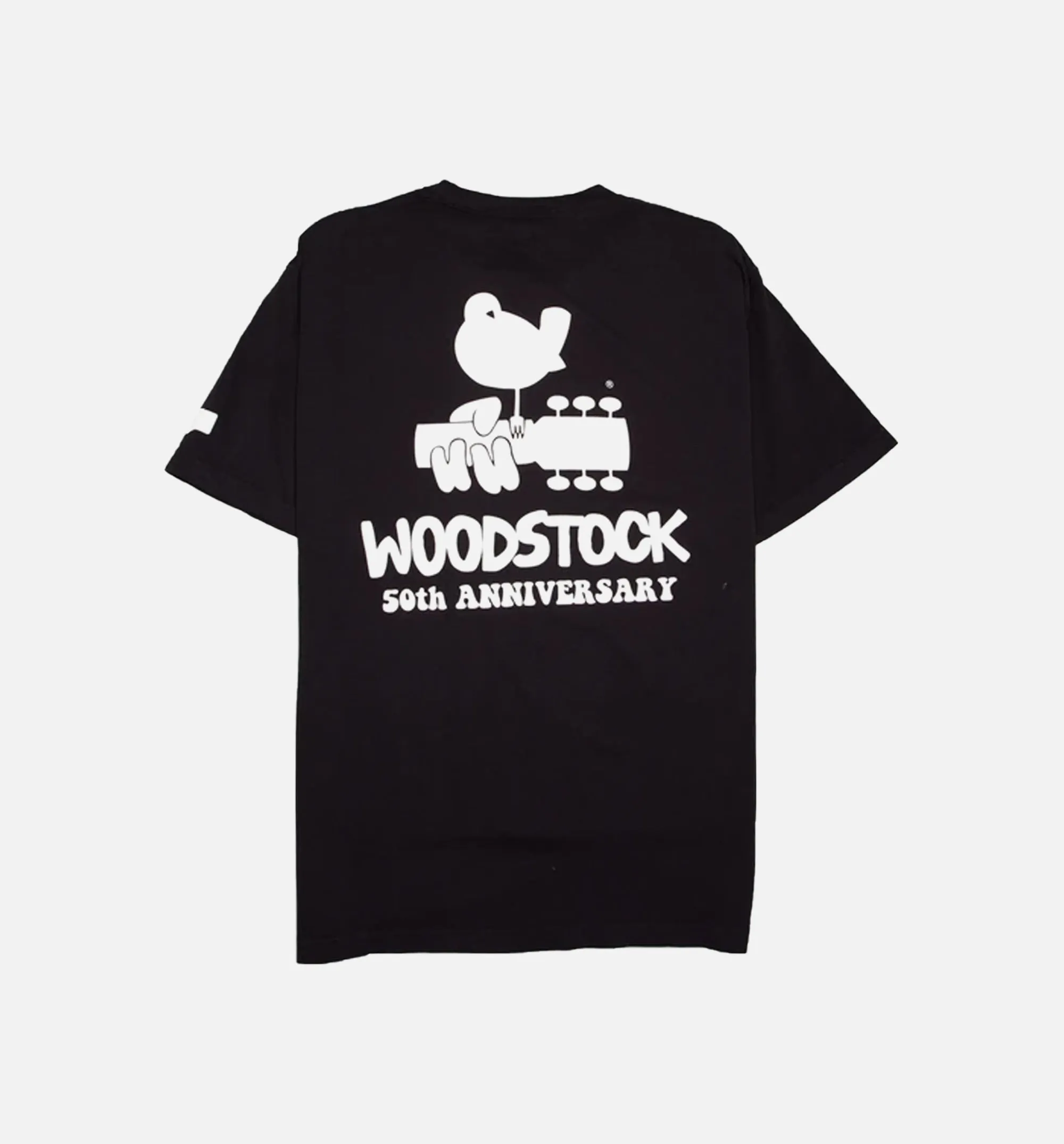 Nice Kicks X Woodstock Acid Short Sleeve T-Shirt - Black/White