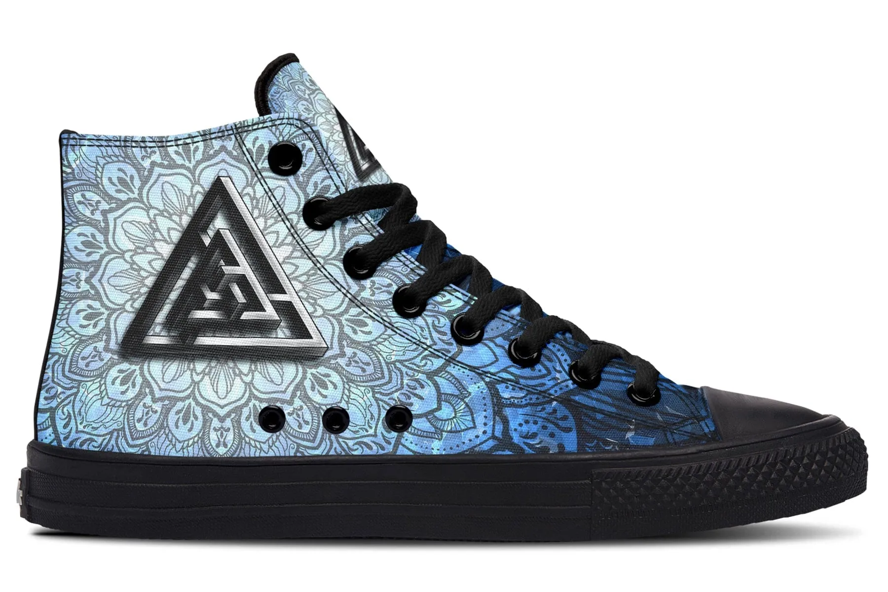 Pen Rose Variation High Top Shoes