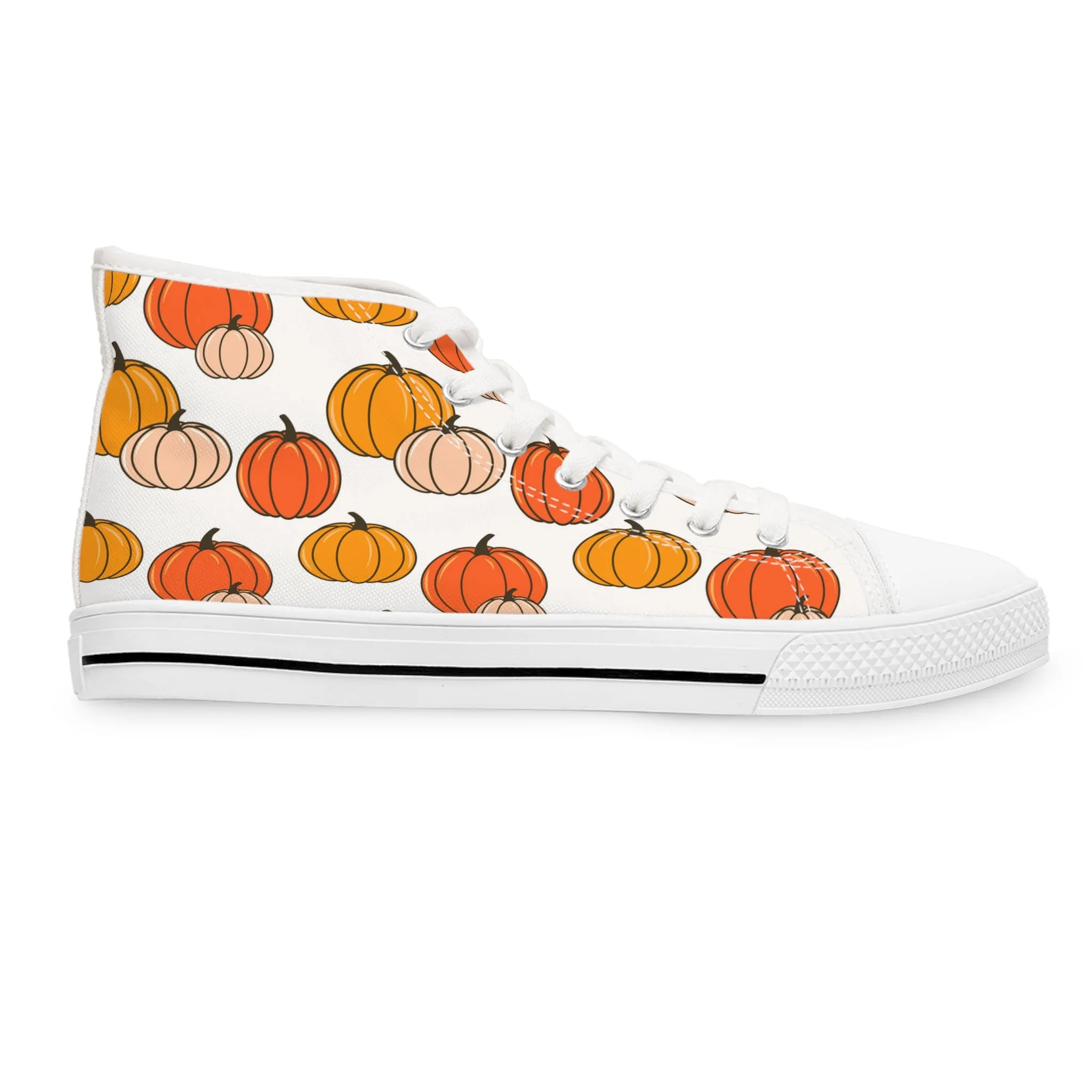 Pumpkins Women's High Top Sneakers