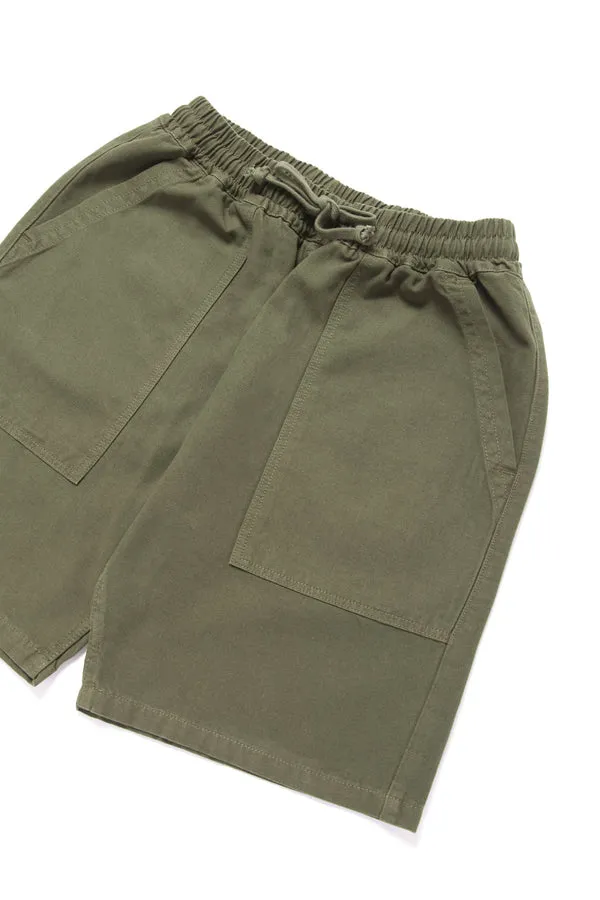 Service Works Classic Canvas Shorts - Olive