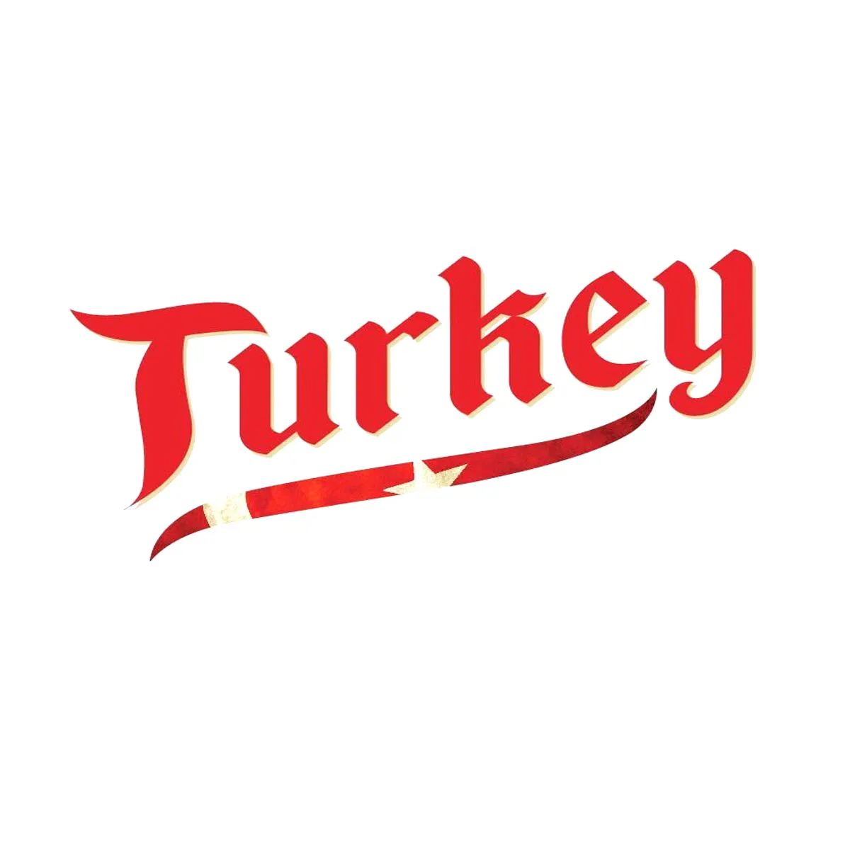 Turkey Script Euro 2016 Printed Tee
