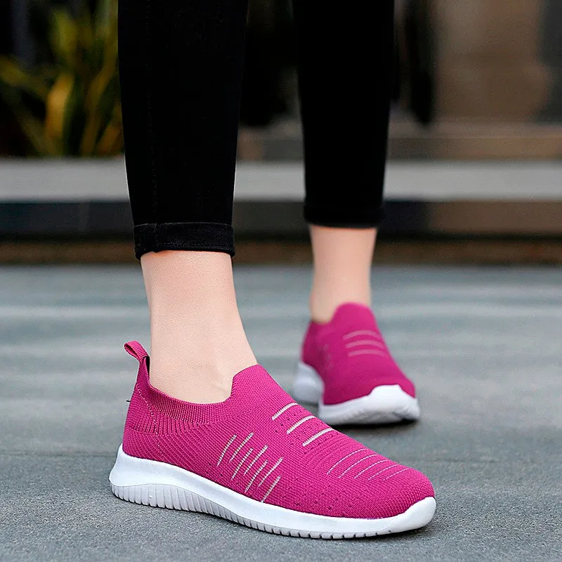 Women's spring and autumn breathable soft casual sneakers 20