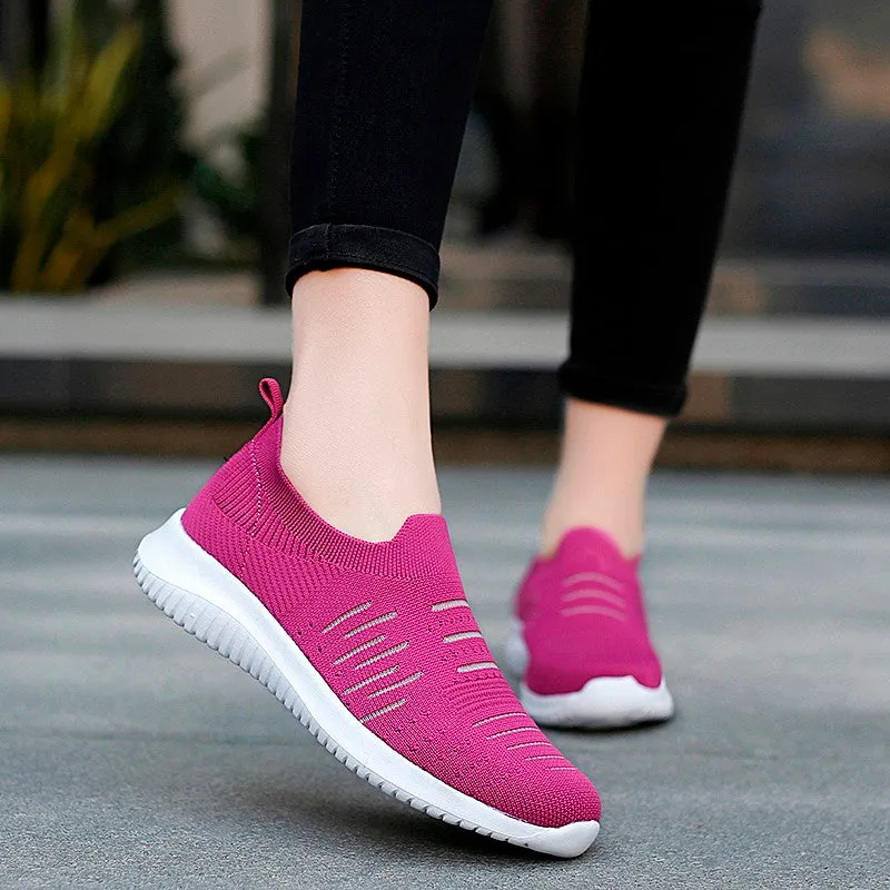 Women's spring and autumn breathable soft casual sneakers 20