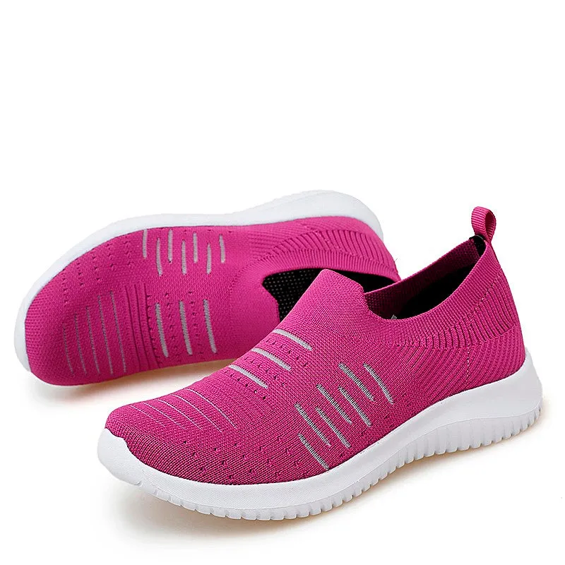 Women's spring and autumn breathable soft casual sneakers 20