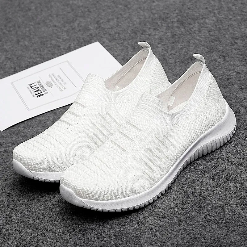 Women's spring and autumn breathable soft casual sneakers 20