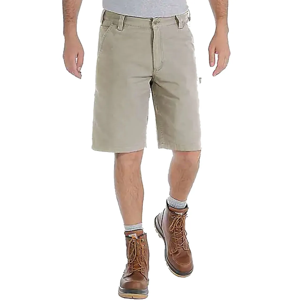 WORK SHORTS IN RUGGED FLEX CANVAS TAN